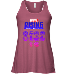 Marvel Rising Secret Warriors Hero Emblem Logo Women's Racerback Tank Women's Racerback Tank - jonhlittlestore88