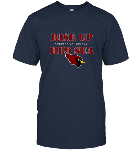 Arizona Cardinals NFL Rise Up Red Sea Men's T-Shirt