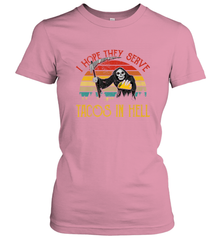 Vintage I Hope They Serve Tacos In Hell Halloween Costume Women's T-Shirt Women's T-Shirt - jonhlittlestore88