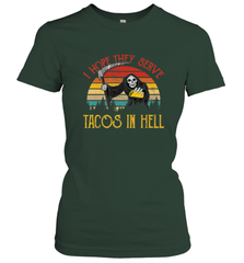 Vintage I Hope They Serve Tacos In Hell Halloween Costume Women's T-Shirt Women's T-Shirt - jonhlittlestore88