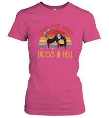 Vintage I Hope They Serve Tacos In Hell Halloween Costume Women's T-Shirt Women's T-Shirt - jonhlittlestore88