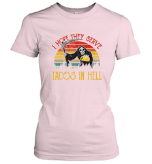 Vintage I Hope They Serve Tacos In Hell Halloween Costume Women's T-Shirt Women's T-Shirt - jonhlittlestore88