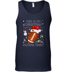 NFL This Is My Christmas Pajama Shirt  Football christmas ugly Men's Tank Top
