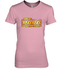 The best Papa in the galaxy Women's Premium T-Shirt Apparel - jonhlittlestore88