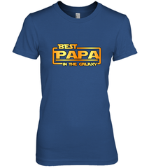 The best Papa in the galaxy Women's Premium T-Shirt Apparel - jonhlittlestore88
