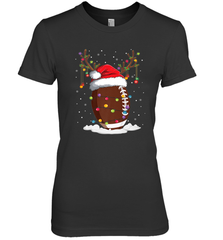 NFL Christmas Football Reindeer Funny Santa Hat Xmas Kids Gift Women's Premium T-Shirt Women's Premium T-Shirt - jonhlittlestore88