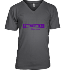 Full Frontal with Samantha Bee Purple Logo Men's V-Neck Men's V-Neck - jonhlittlestore88