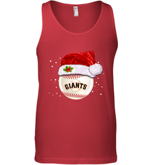 San Francisco Giants Logo Baseball Ball Christmas Santa Hat Xmas Sport Funny Snow Men's Tank Top Men's Tank Top - jonhlittlestore88