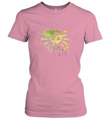 Legend Of Zelda Triforce Logo Paint Splatter Women's T-Shirt Women's T-Shirt - jonhlittlestore88