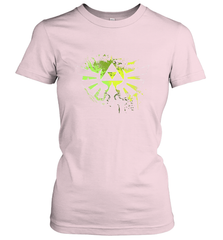 Legend Of Zelda Triforce Logo Paint Splatter Women's T-Shirt Women's T-Shirt - jonhlittlestore88