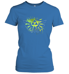 Legend Of Zelda Triforce Logo Paint Splatter Women's T-Shirt Women's T-Shirt - jonhlittlestore88