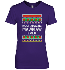 Xmas Gifts for Maw Maw Ugly Christmas gift idea Women's Premium T-Shirt Women's Premium T-Shirt - jonhlittlestore88
