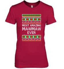 Xmas Gifts for Maw Maw Ugly Christmas gift idea Women's Premium T-Shirt Women's Premium T-Shirt - jonhlittlestore88