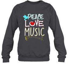 Peace Love Music Hippie Hipster Festival Crewneck Sweatshirt Crewneck Sweatshirt - jonhlittlestore88