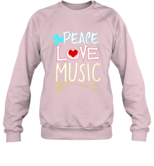 Peace Love Music Hippie Hipster Festival Crewneck Sweatshirt Crewneck Sweatshirt - jonhlittlestore88