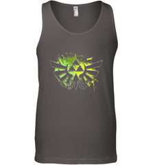 Legend Of Zelda Triforce Logo Paint Splatter Men's Tank Top Men's Tank Top - jonhlittlestore88