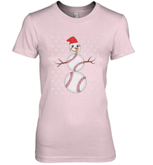 UGLY CHRISTMAS Baseball Snowman Holiday Santa Funny Men Gift Women's Premium T-Shirt Women's Premium T-Shirt - jonhlittlestore88