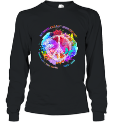 Woodstocks 50th Anniversary Peace Love tee Long Sleeve T-Shirt Long Sleeve T-Shirt - jonhlittlestore88