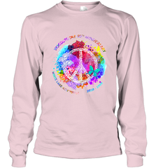 Woodstocks 50th Anniversary Peace Love tee Long Sleeve T-Shirt Long Sleeve T-Shirt - jonhlittlestore88