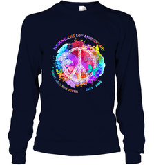 Woodstocks 50th Anniversary Peace Love tee Long Sleeve T-Shirt Long Sleeve T-Shirt - jonhlittlestore88
