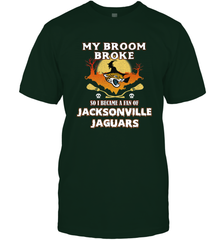 Broom Broke So I Became A Fan of Jacksonville Jaguars NFL Halloween Costume Men's T-Shirt Men's T-Shirt - jonhlittlestore88
