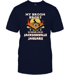 Broom Broke So I Became A Fan of Jacksonville Jaguars NFL Halloween Costume Men's T-Shirt Men's T-Shirt - jonhlittlestore88