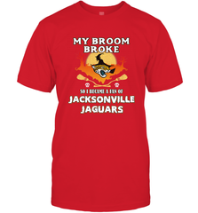 Broom Broke So I Became A Fan of Jacksonville Jaguars NFL Halloween Costume Men's T-Shirt Men's T-Shirt - jonhlittlestore88