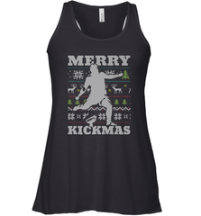 NFL Football SportsTeam Kicker Kickmas Funny Ugly Christmas Xmas Women's Racerback Tank Women's Racerback Tank - jonhlittlestore88