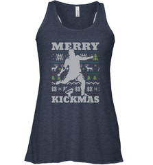 NFL Football SportsTeam Kicker Kickmas Funny Ugly Christmas Xmas Women's Racerback Tank Women's Racerback Tank - jonhlittlestore88