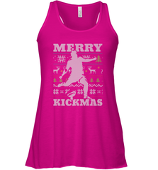 NFL Football SportsTeam Kicker Kickmas Funny Ugly Christmas Xmas Women's Racerback Tank Women's Racerback Tank - jonhlittlestore88