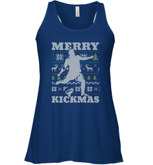 NFL Football SportsTeam Kicker Kickmas Funny Ugly Christmas Xmas Women's Racerback Tank Women's Racerback Tank - jonhlittlestore88