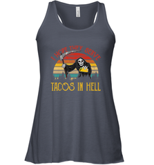 Vintage I Hope They Serve Tacos In Hell Halloween Costume Women's Racerback Tank Women's Racerback Tank - jonhlittlestore88