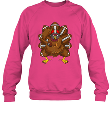 Cool Turkey Football Feathers Funny Thanksgiving Sports Crewneck Sweatshirt Crewneck Sweatshirt - jonhlittlestore88