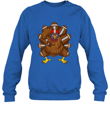 Cool Turkey Football Feathers Funny Thanksgiving Sports Crewneck Sweatshirt Crewneck Sweatshirt - jonhlittlestore88