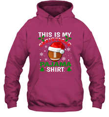 NFL This Is My Football Christmas Pajama Gift Football Lover Hooded Sweatshirt Hooded Sweatshirt - jonhlittlestore88