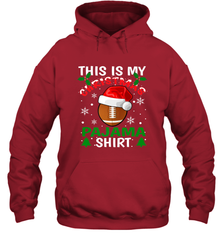 NFL This Is My Football Christmas Pajama Gift Football Lover Hooded Sweatshirt Hooded Sweatshirt - jonhlittlestore88