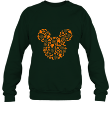 Disney Mickey Mouse Halloween Silhouette Crewneck Sweatshirt Crewneck Sweatshirt - jonhlittlestore88