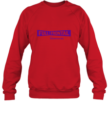 Full Frontal with Samantha Bee Purple Logo Crewneck Sweatshirt Crewneck Sweatshirt - jonhlittlestore88