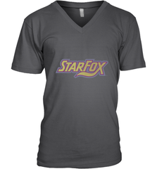 Star fox Vintage Distressed Game Logo Men's V-Neck Men's V-Neck - jonhlittlestore88