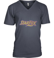 Star fox Vintage Distressed Game Logo Men's V-Neck Men's V-Neck - jonhlittlestore88