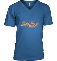 Star fox Vintage Distressed Game Logo Men's V-Neck Men's V-Neck - jonhlittlestore88