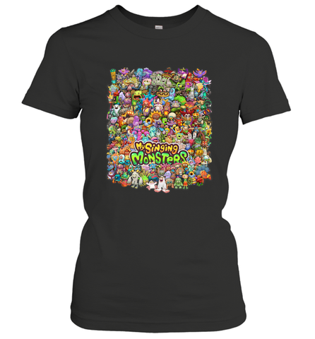 Monster Medley Women's T-Shirt Women's T-Shirt / Black / S Women's T-Shirt - jonhlittlestore88