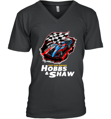 Fast and the furious Hobbs and Shaw Men's V-Neck Men's V-Neck / Black / S Men's V-Neck - jonhlittlestore88