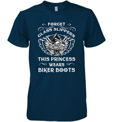 Forget glass slippers this princess wears biker boots Men's Premium T-Shirt Men's Premium T-Shirt - jonhlittlestore88