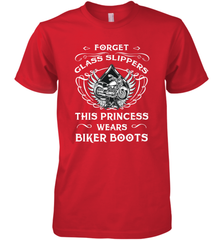 Forget glass slippers this princess wears biker boots Men's Premium T-Shirt Men's Premium T-Shirt - jonhlittlestore88