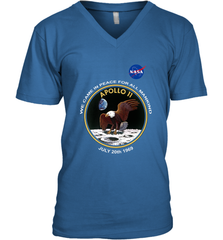 NASA Apollo 11 Moon Landing Men's V-Neck Men's V-Neck - jonhlittlestore88