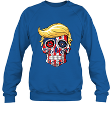 Trump sugar skull Crewneck Sweatshirt Crewneck Sweatshirt - jonhlittlestore88