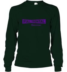 Full Frontal with Samantha Bee Purple Logo Long Sleeve T-Shirt Long Sleeve T-Shirt - jonhlittlestore88