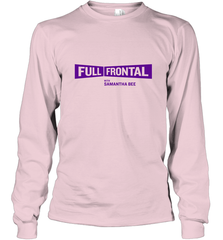 Full Frontal with Samantha Bee Purple Logo Long Sleeve T-Shirt Long Sleeve T-Shirt - jonhlittlestore88