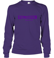 Full Frontal with Samantha Bee Purple Logo Long Sleeve T-Shirt Long Sleeve T-Shirt - jonhlittlestore88